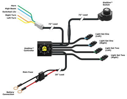 DIALDIM™ LIGHTING CONTROLLER - UNIVERSAL FIT