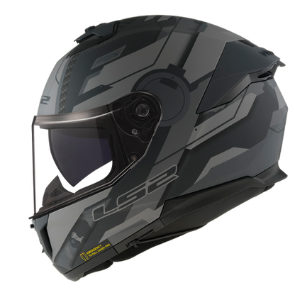 LS2 FF320 STREAM II SHADOW MATT TITANIUM GREY