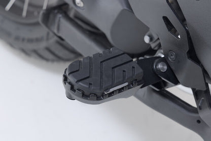 SW-MOTECH ION FOOTREST KIT BLACK FOR BMW R 1300 GS / R 1250 GS / R 1200 GS