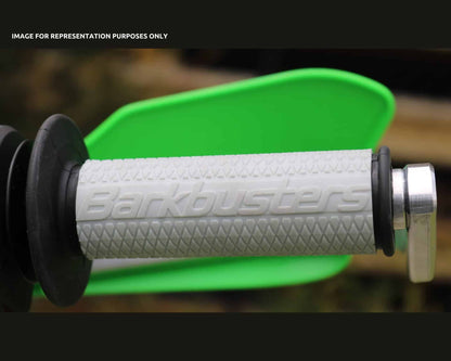 BARKBUSTERS HANDLEBAR GRIPS – GREY / BLACK