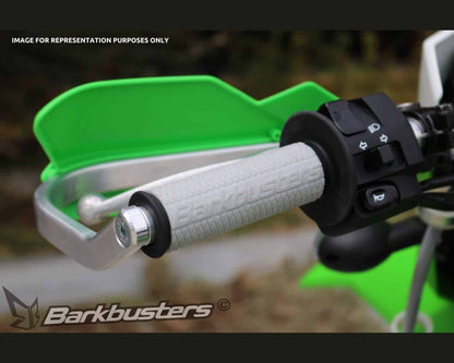 BARKBUSTERS HANDLEBAR GRIPS – GREY / YELLOW