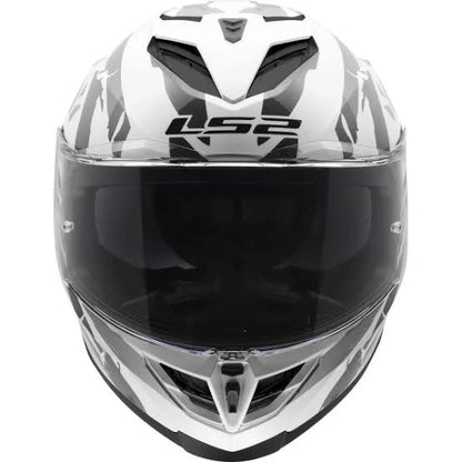 LS2 FF800 STORM III KAOS WHITE GREY