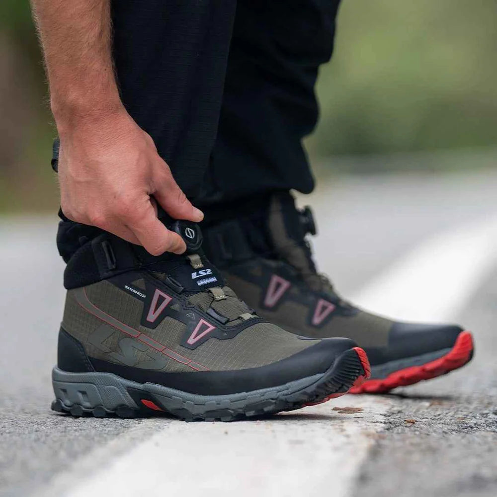 LS2 TREKKER WATERPROOF BOOTS BLACK