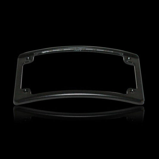CUSTOM DYNAMICS – RADIUS MOTORCYCLE PLATE FRAMES WITH LED TAG ILLUMINATION – BLACK