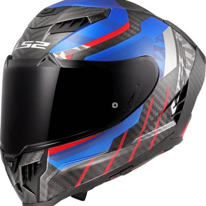 LS2 FF807 DRAGON CARBON TRAX GLOSS