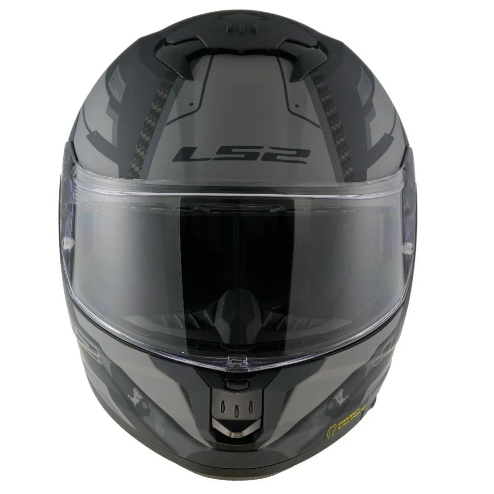 LS2 FF320 STREAM II SHADOW MATT TITANIUM GREY – BikeFormers