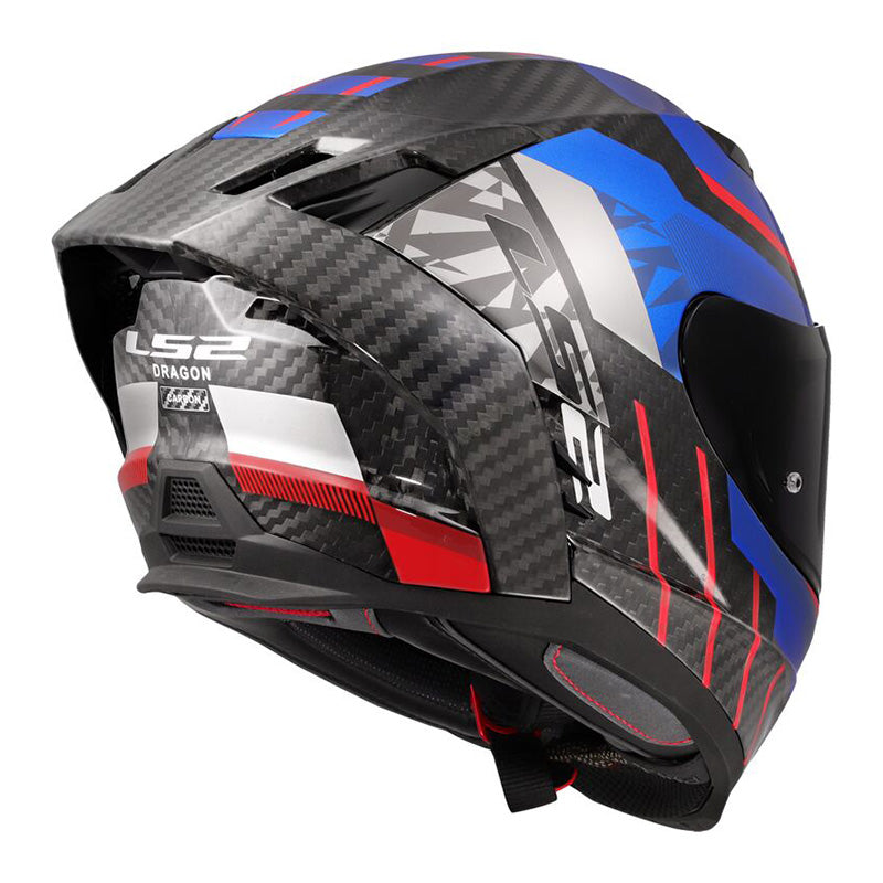 LS2 FF807 DRAGON CARBON TRAX GLOSS