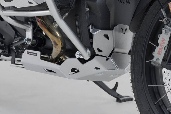 SW‑MOTECH SUMP GUARD FOR BMW R 1300 GS – SILVER