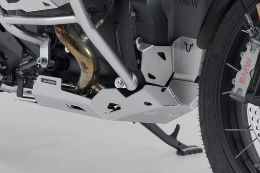 SW‑MOTECH SUMP GUARD FOR BMW R 1300 GS – SILVER