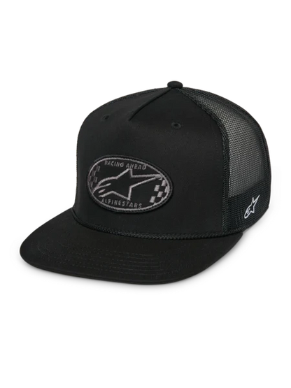ALPINESTARS CONTENDER TRUCKER HAT BLACK-BLACK