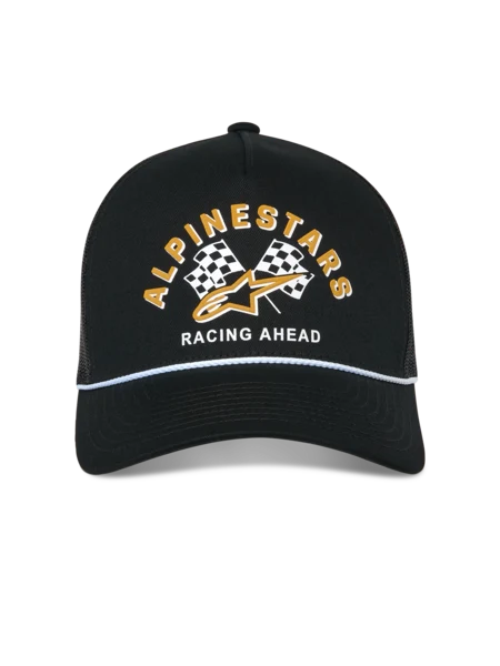 ALPINESTARS FINISHER TRUCKER HAT-BLACK BLACK