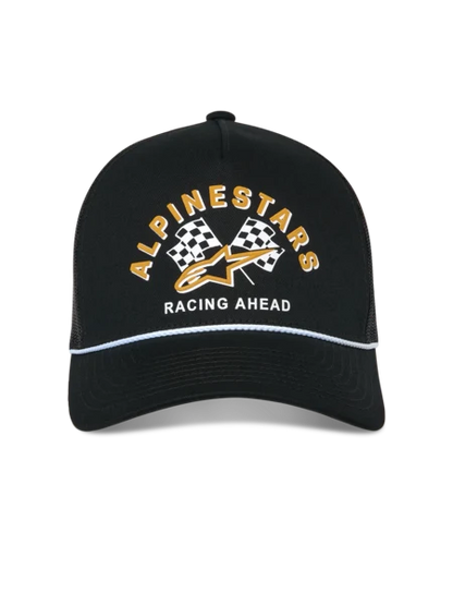 ALPINESTARS FINISHER TRUCKER HAT-BLACK BLACK