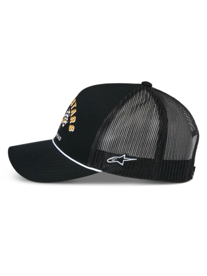 ALPINESTARS FINISHER TRUCKER HAT-BLACK BLACK