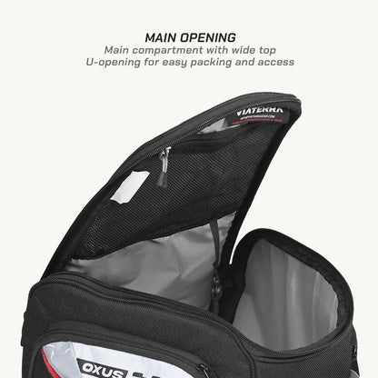 VIATERRA OXUS MAGNETIC MOTORCYCLE TANK BAG (MAGNET BASED)