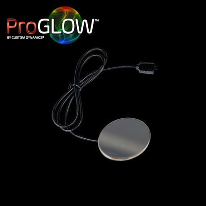 CUSTOM DYNAMICS – PROGLOW™ LED WHEEL LIGHTS FOR FRONT WHEEL CALIPERS – CHROME