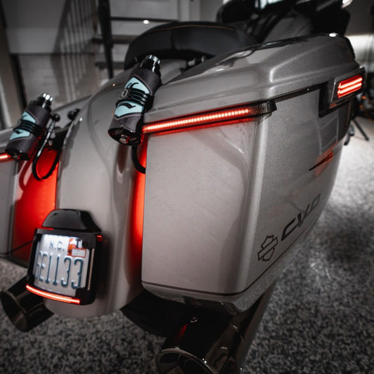 CUSTOM DYNAMICS – LOW PROFILE LED SADDLEBAG LIGHTS FOR 2023-2025 / 2024 HARLEY-DAVIDSON TOURING