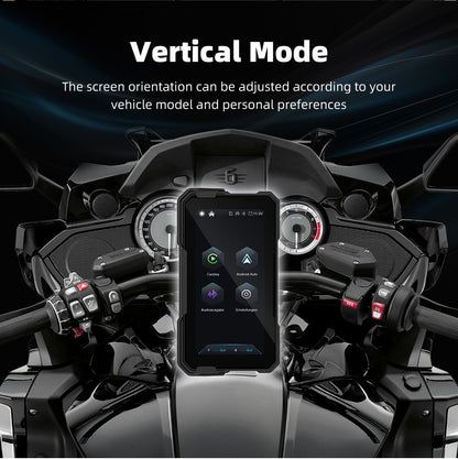 MOTOLINK M10 6-INCH WIRELESS APPLE CARPLAY & ANDROID AUTO MOTORCYCLE DISPLAY