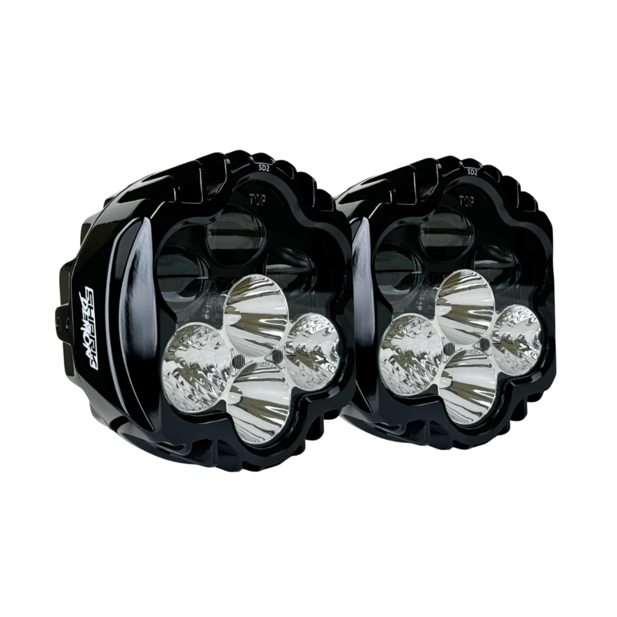 CUSTOM DYNAMICS – SHARK DEMON™ 2 PERFORMANCE LED HEADLIGHT KIT FOR ROAD GLIDE MOTORCYCLES
