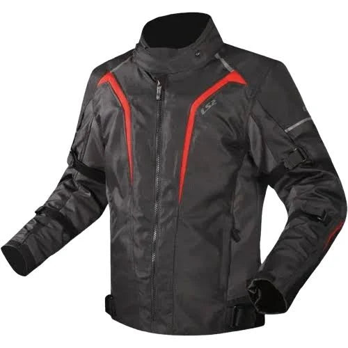 LS2 SEPANG BLACK RED JACKET
