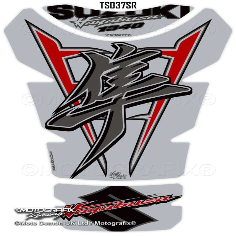 MOTOGRAFIX SUZUKI HAYABUSA 1340 GEN 3 TANK PAD – TS037SR